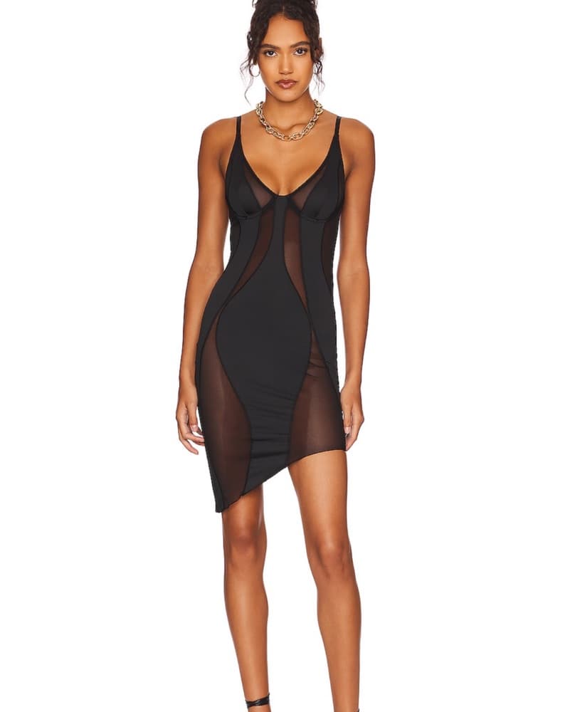 Swirl Mini Dress - Image 1