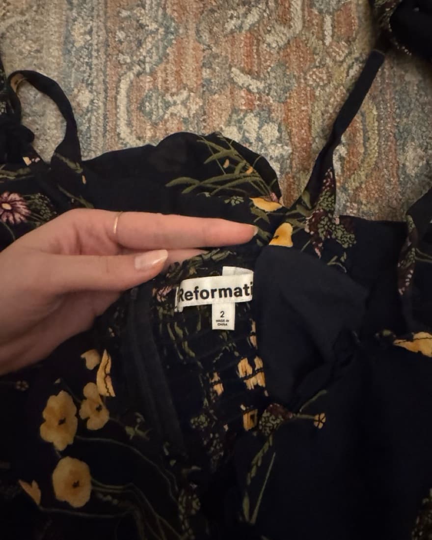 Reformation floral Nikita midi-dress - Image 5