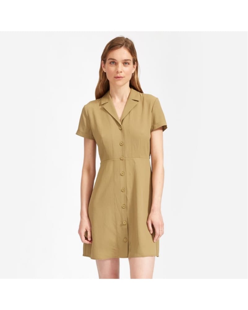 Everlane The GoWeave Notch Shirtdress, 0 - Image 2
