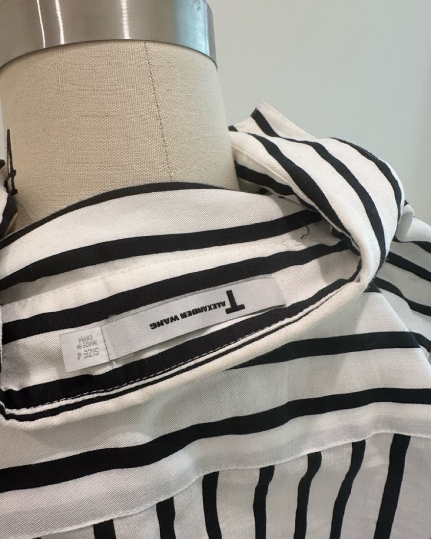 Alexander Wang Crop Blouse - Image 4