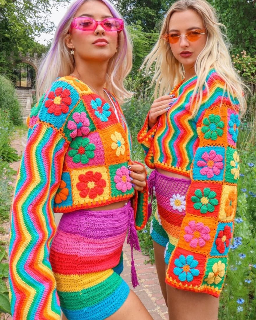 Absolutely Fabulous Cardigan Shop Fluffy - Image 1