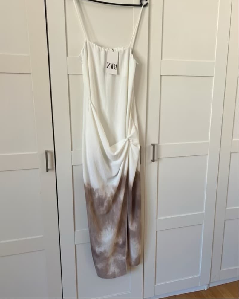 Zara Draped Dress - Image 3