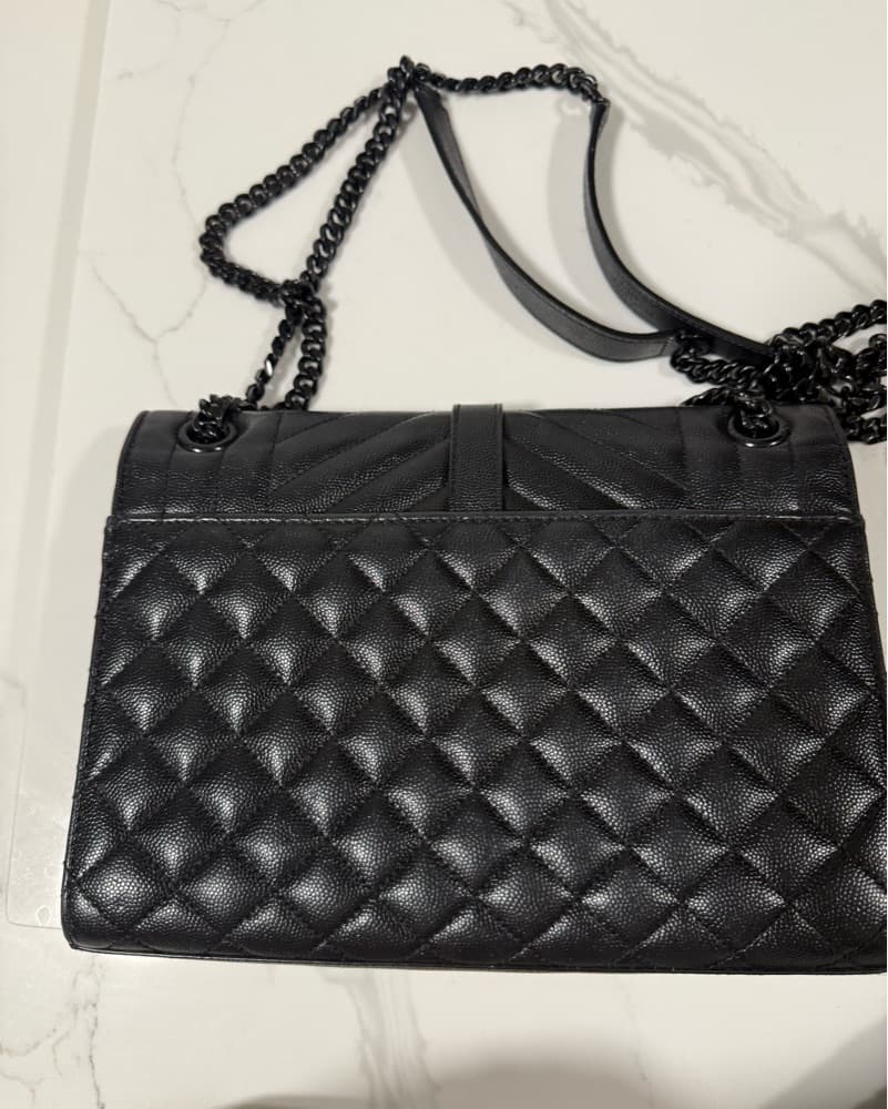 YSL Leather Crossbody - Image 3