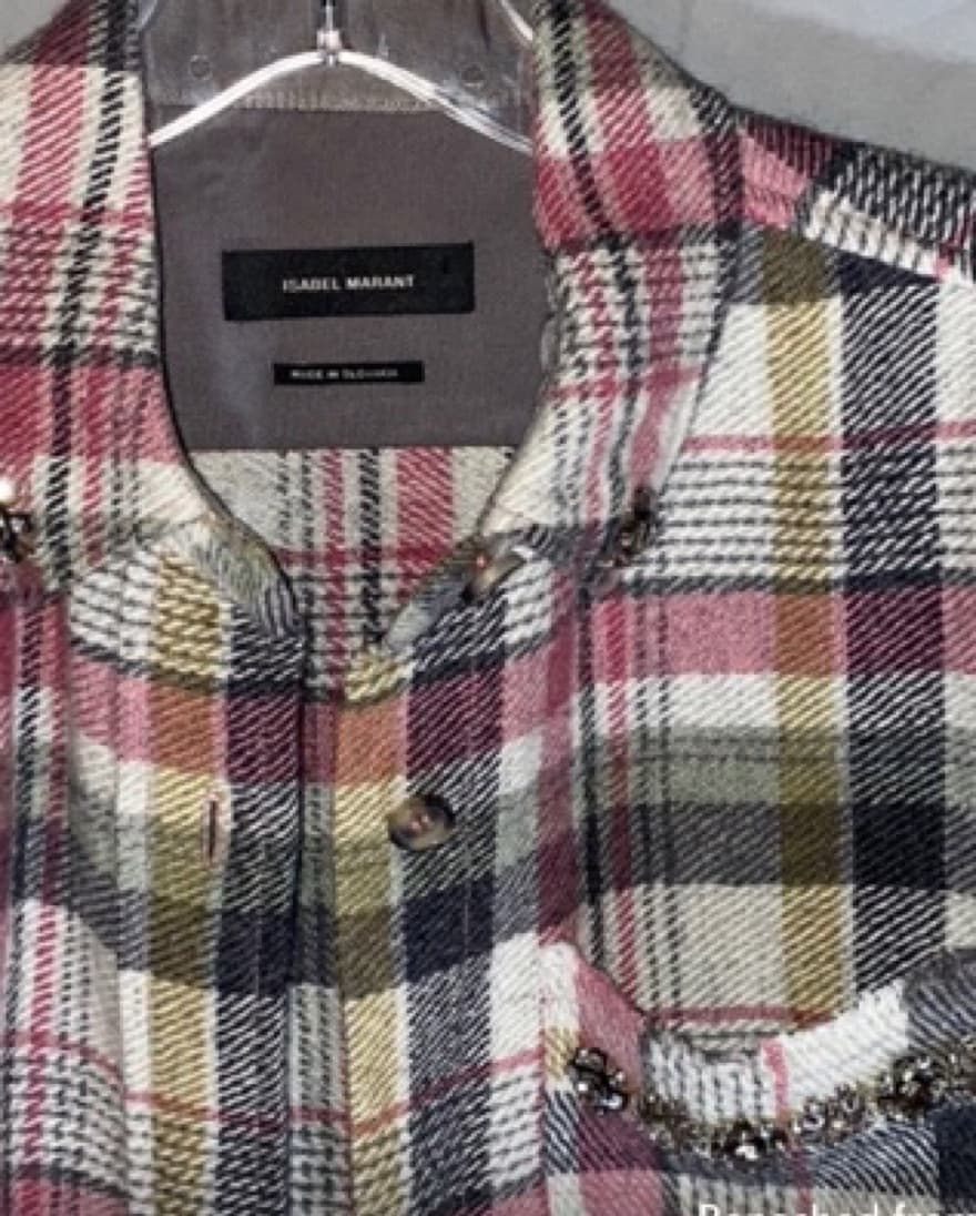Isabel Marant Plaid Shirt - Image 4