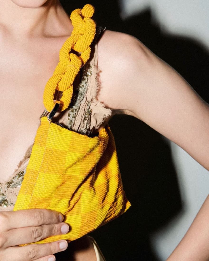 Marma Club Handbeaded Bag - Image 3
