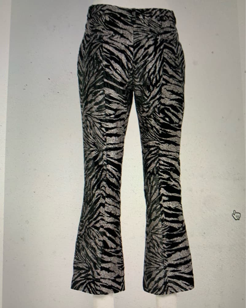 Zadig Rockstar Velvet  Sparkle Pants  - Image 2