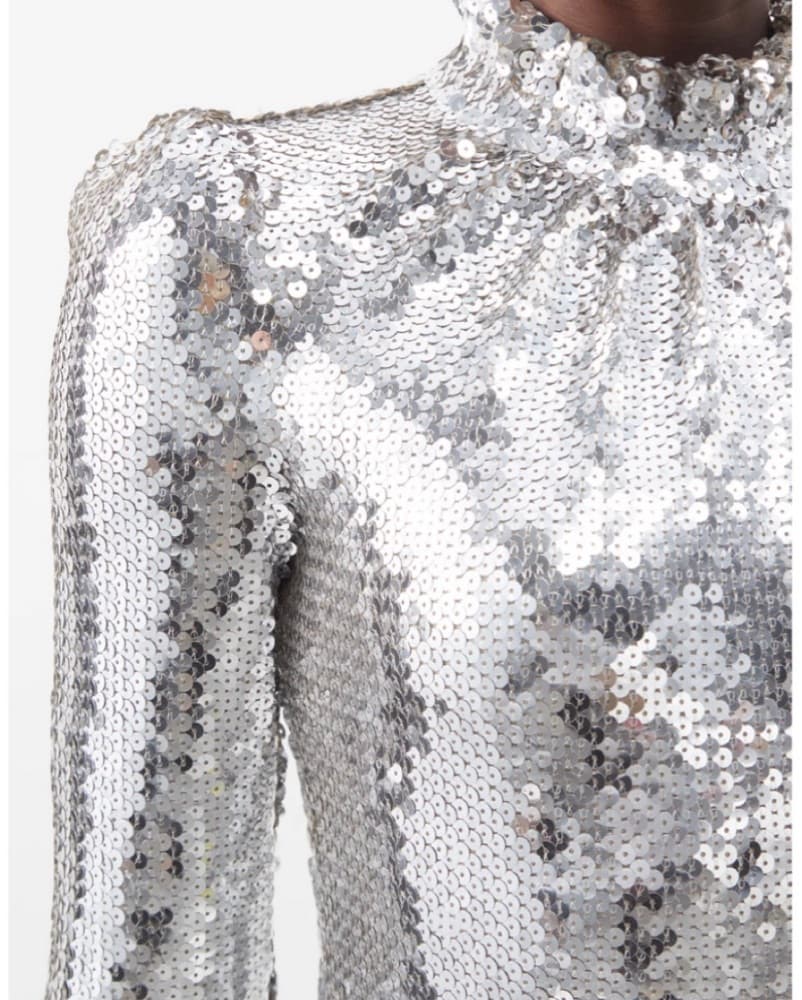 Paco Rabanne Sequin Mini Dress - Image 5