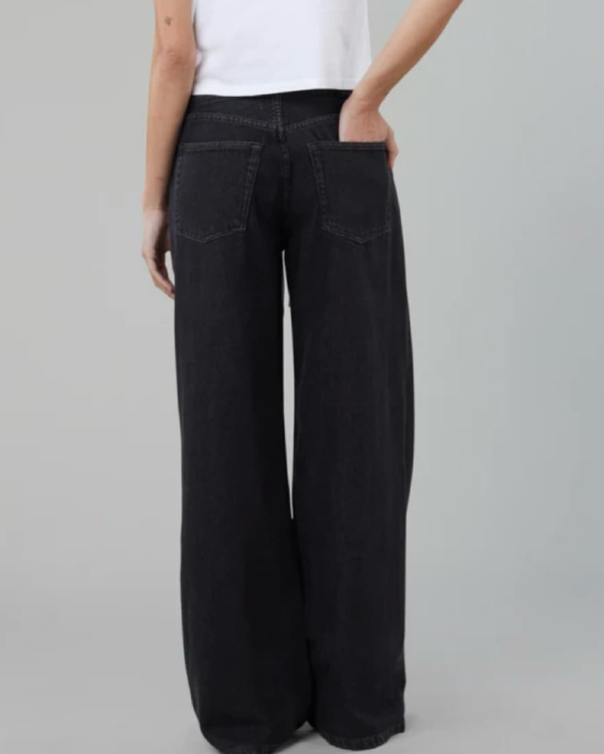 Still Here Black Low Rise Jeans  - Image 2