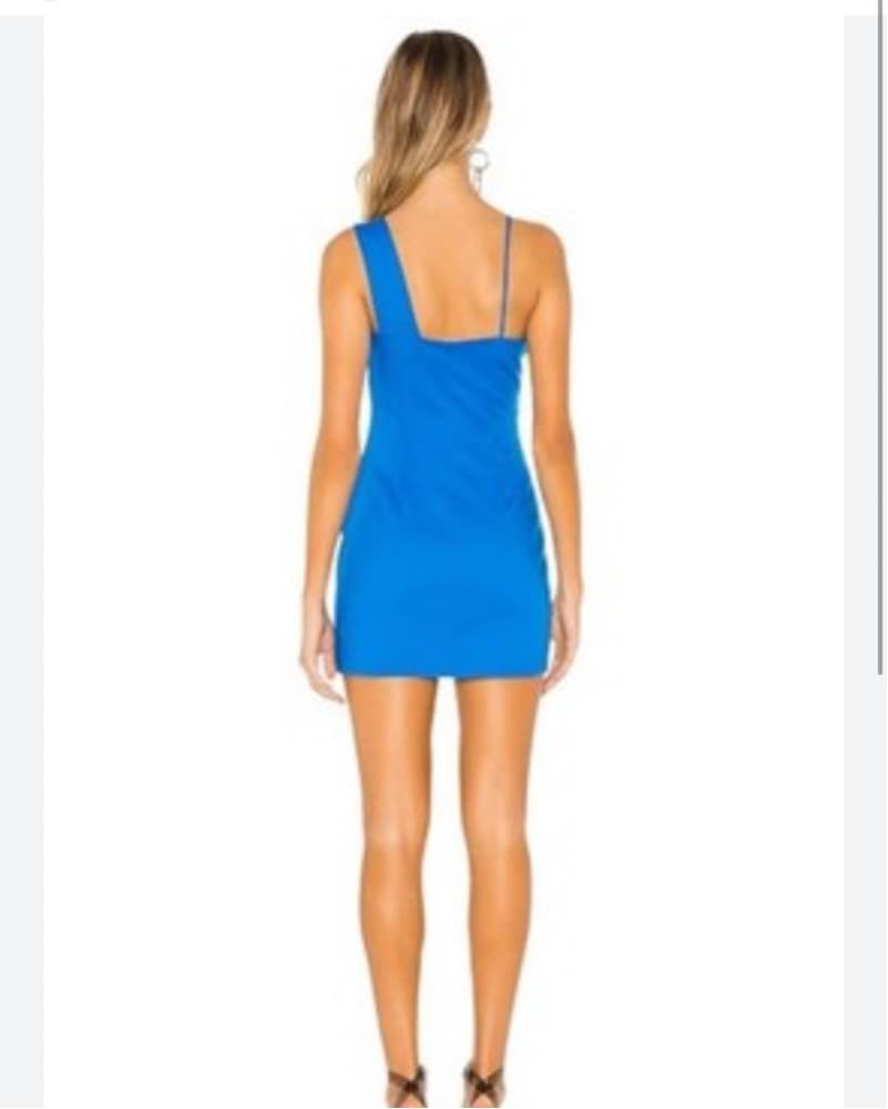 Superdown Eleanor Mini Dress In Blue - Image 2