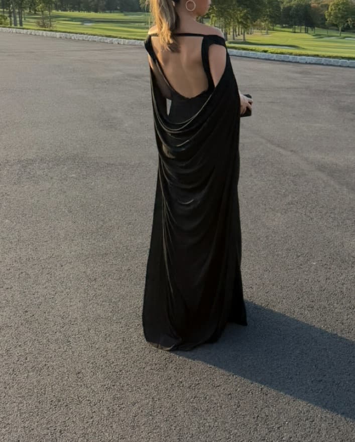 Halston Black Tie Gown  - Image 1
