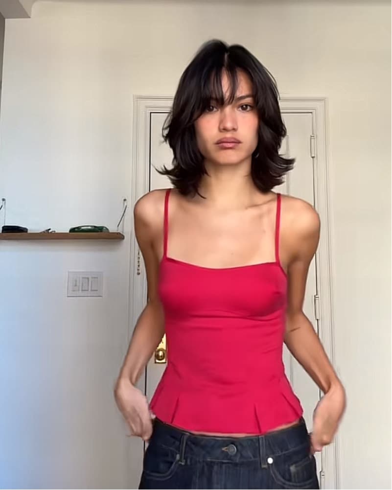 Peachy Den Red Top - Image 1