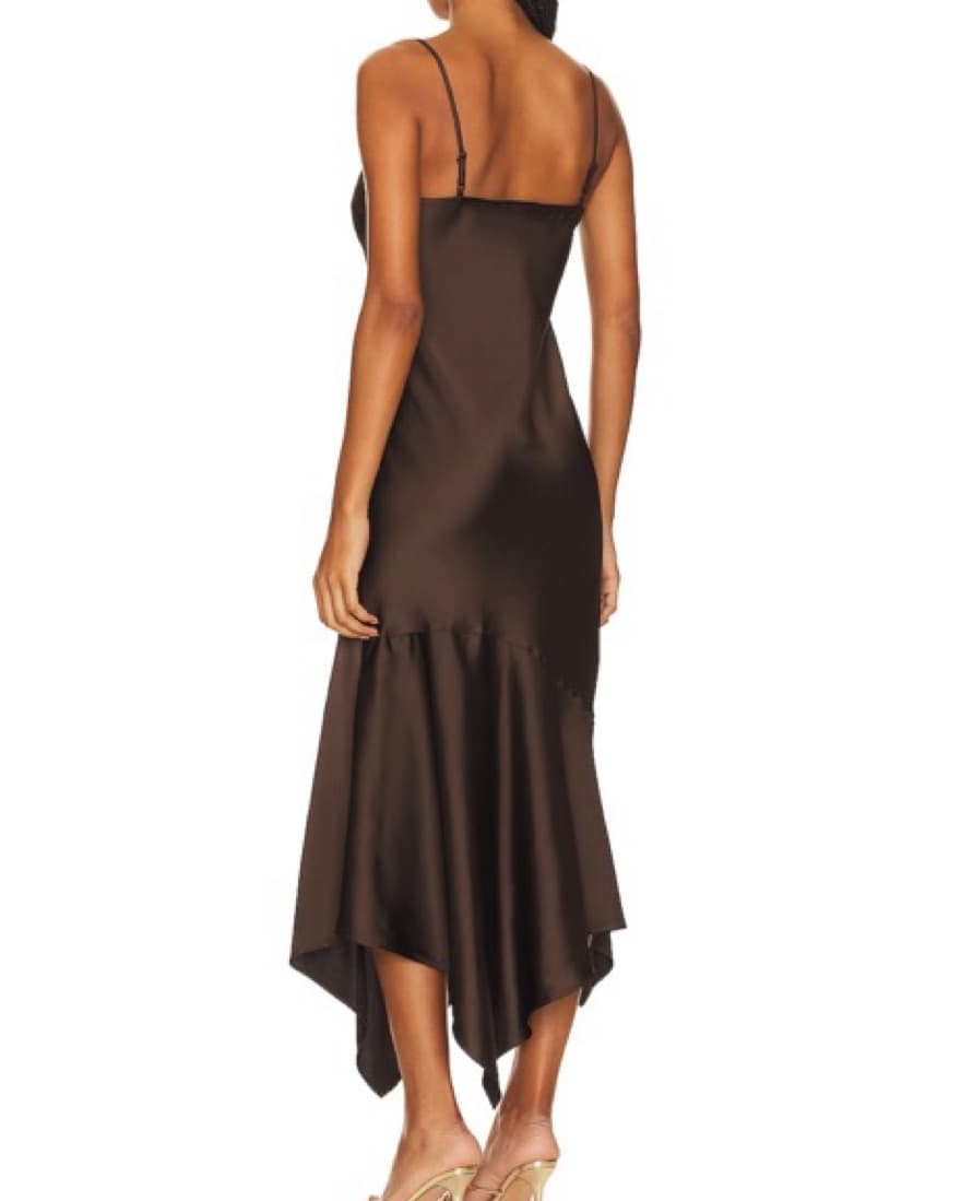 Steve Madden Brown Midi Slip Dress - Image 2