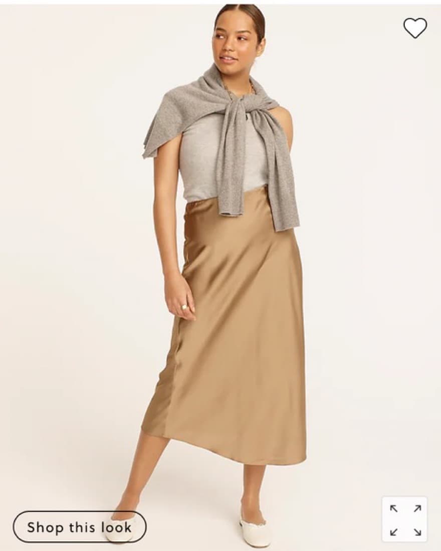 J Crew Slip Skirt - Image 1