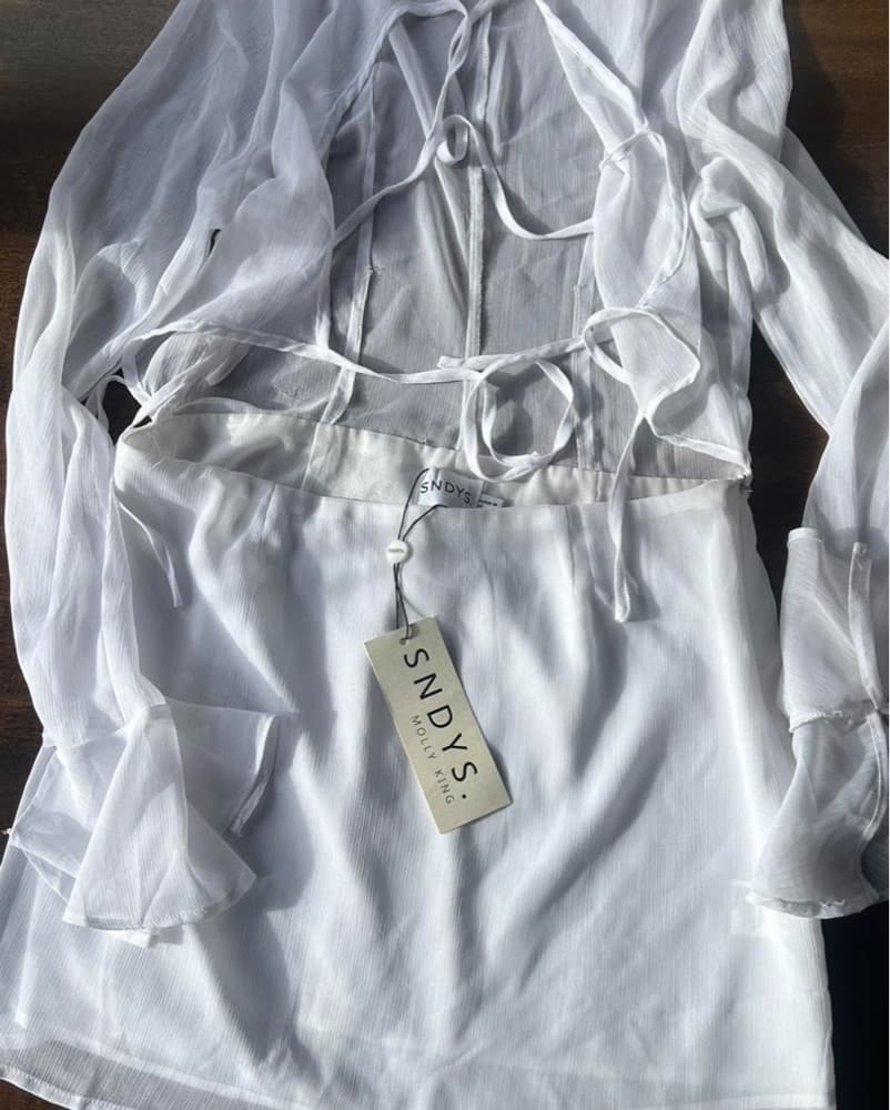 SNDYS Tie Swim Dress - Image 5
