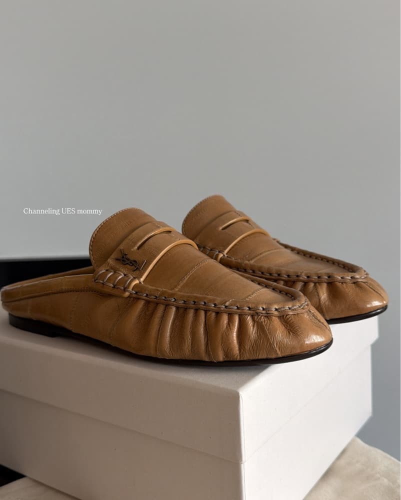 Saint Laurent Quilted Leather Loafers - Image 4