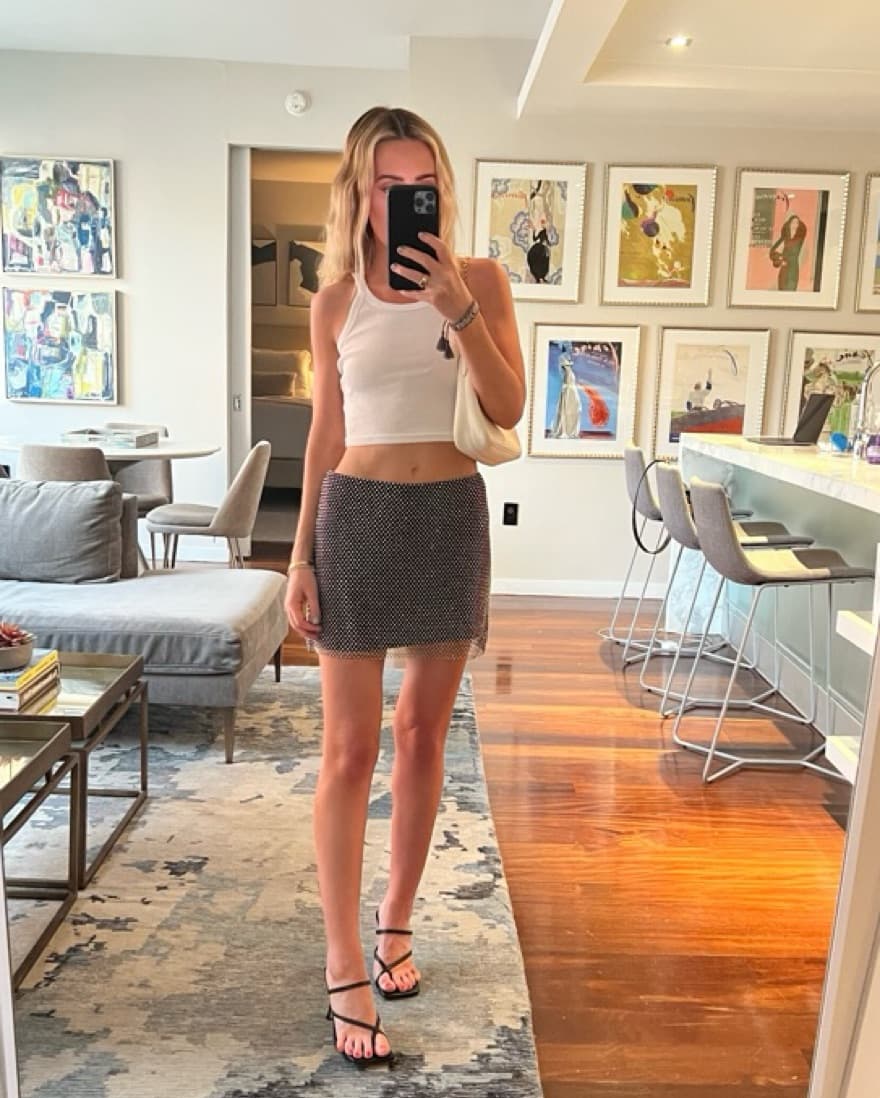 Steve Madden Sparkle Charlize Skirt  - Image 2