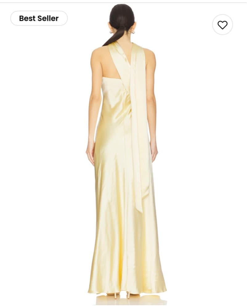 MISHA - Lilia Gown Butter Yellow - Image 3