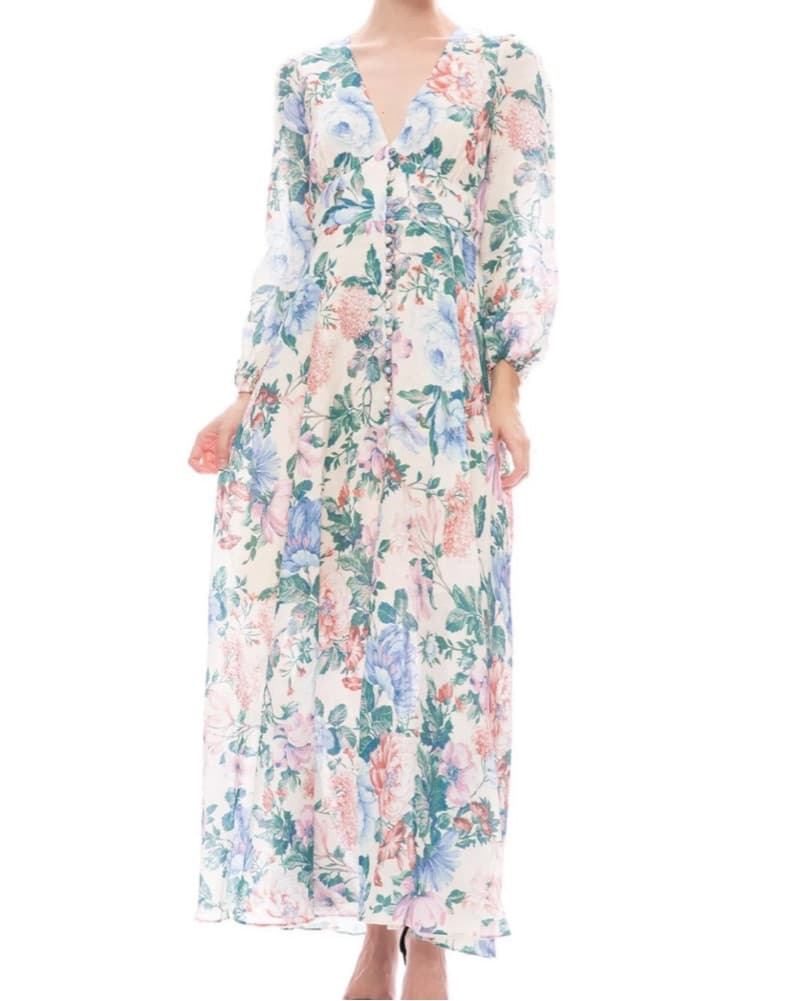 Zimmermann Verity Linen Dress Size 2 - Image 1