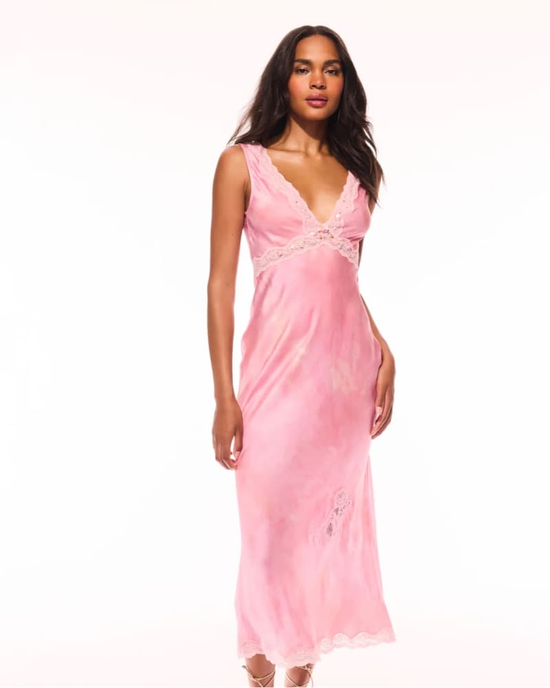 LoveShackFancy Bier Slip Dress - Image 2