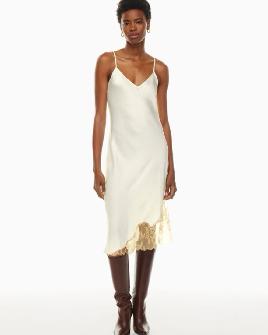 Aritzia Sonnet Satin Dress - Image 2