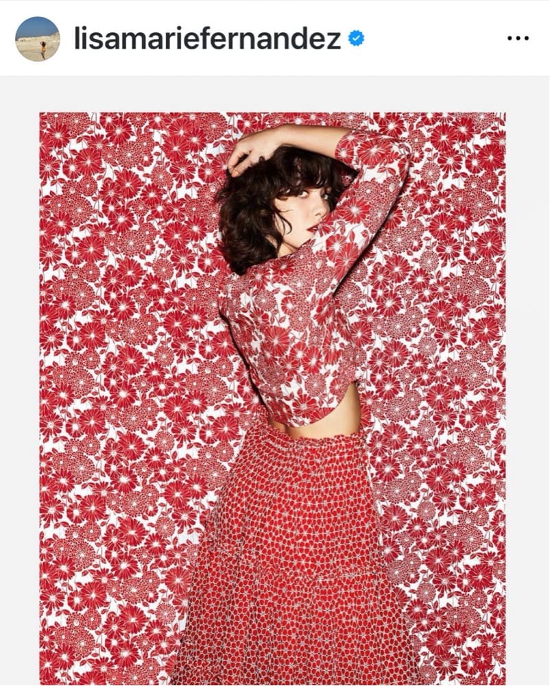 Lisa Marie Fernandez Red Skirt - Image 4