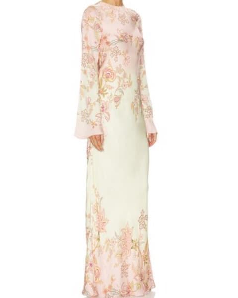 Hemant & Nandita Floral Maxi Dress - Image 2