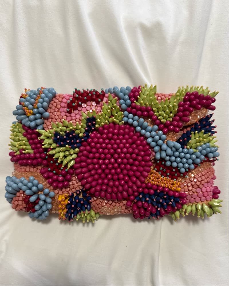 Colorful Beaded Bag  - Image 1