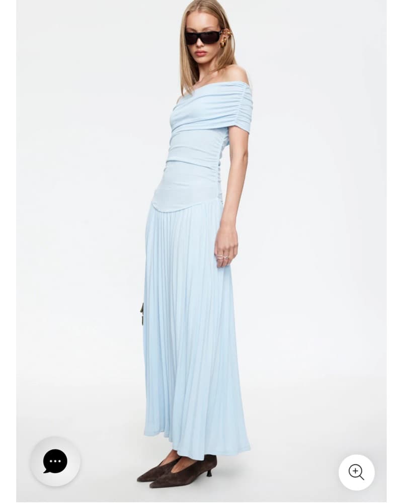 Blue Revolve Maxi Dress - Image 2