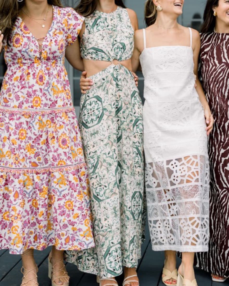Significant Other Elle Linen Midi Dress - Image 5