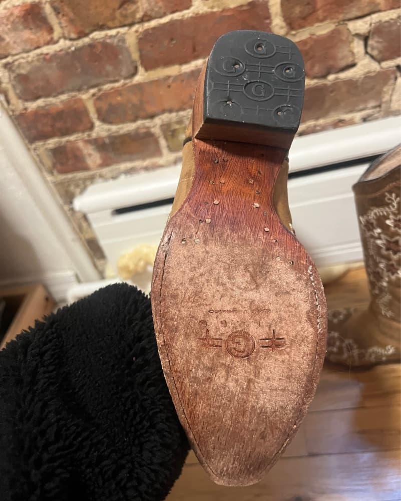 Real Leather Cowboy Boots - Image 5