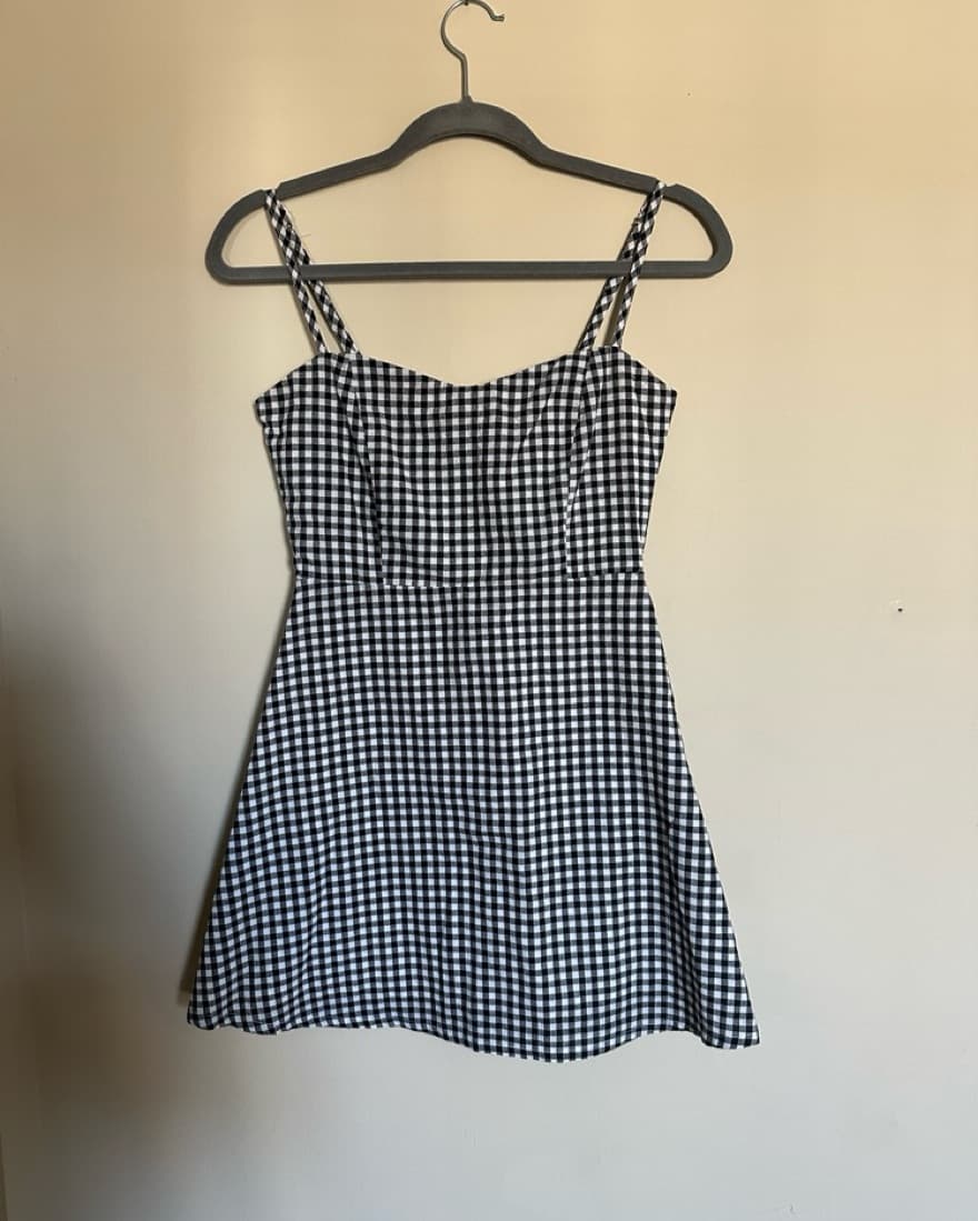 By The Way Gingham Mini Dress - Image 3