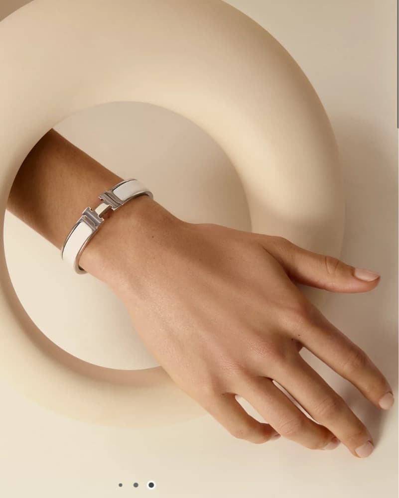 HERMES SILVER BRACELET - Image 1