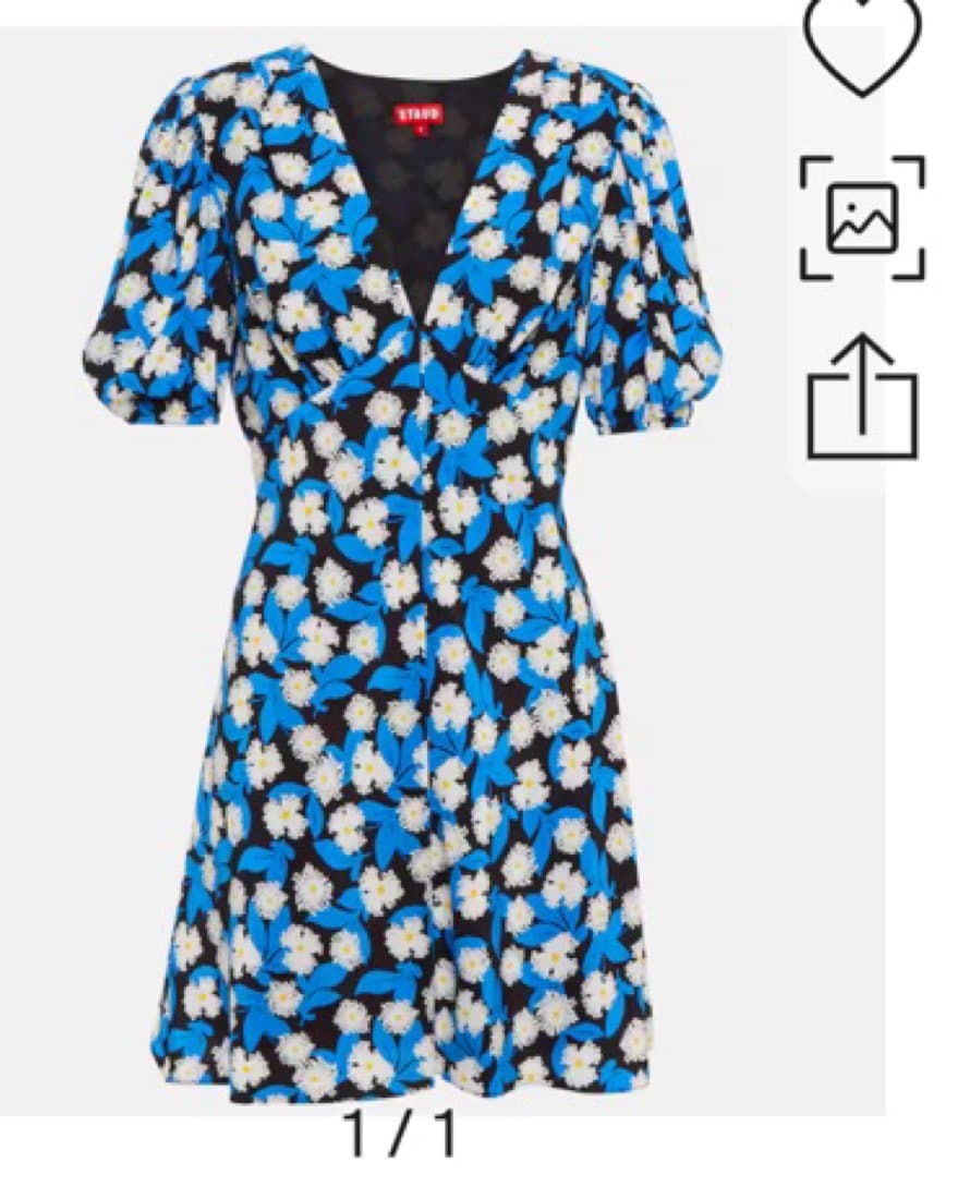 Mini Staud floral Dress  - Image 3