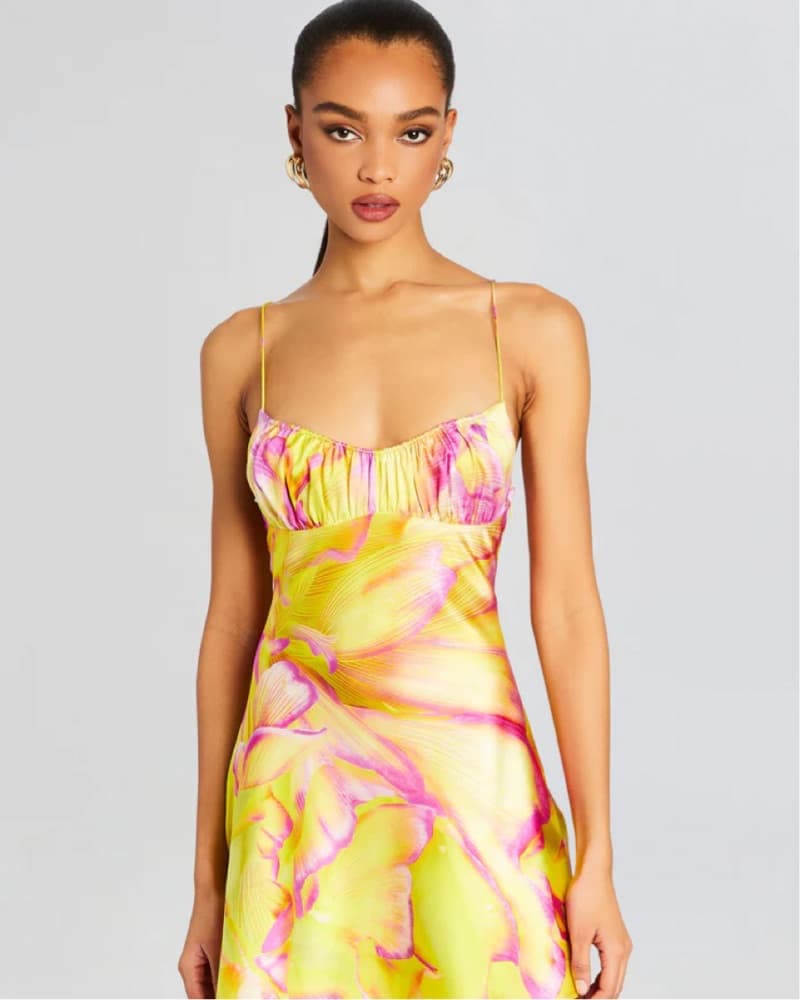 Retrofete Eden Silk Dress - Image 2
