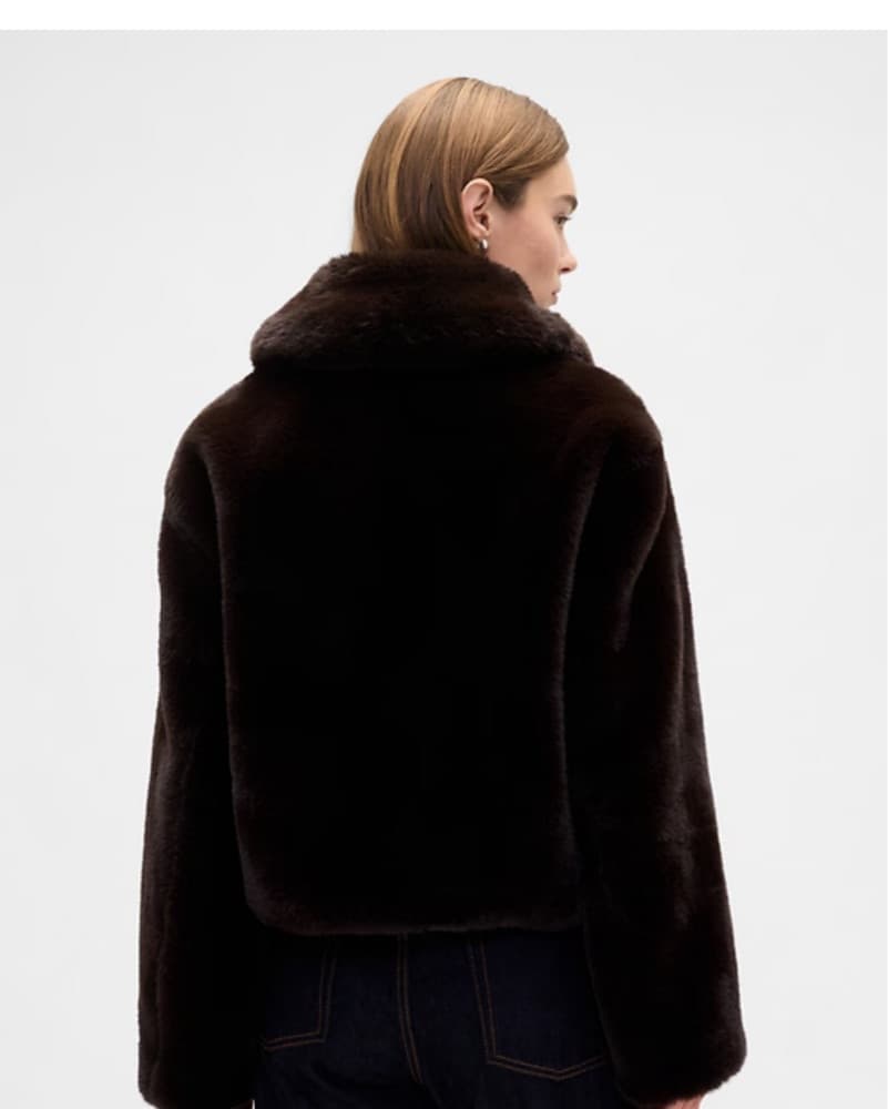 The Gap Fuax Fur Jacket - Image 2