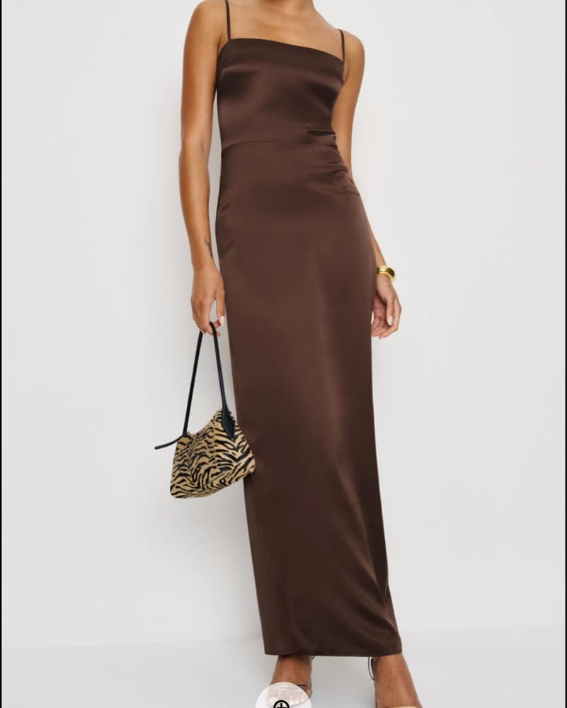Frankie Silk Dress Reformation  - Image 1