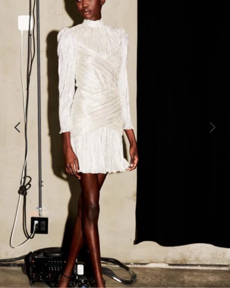 Saylor Metallic Dress (HEMMED) - Image 1