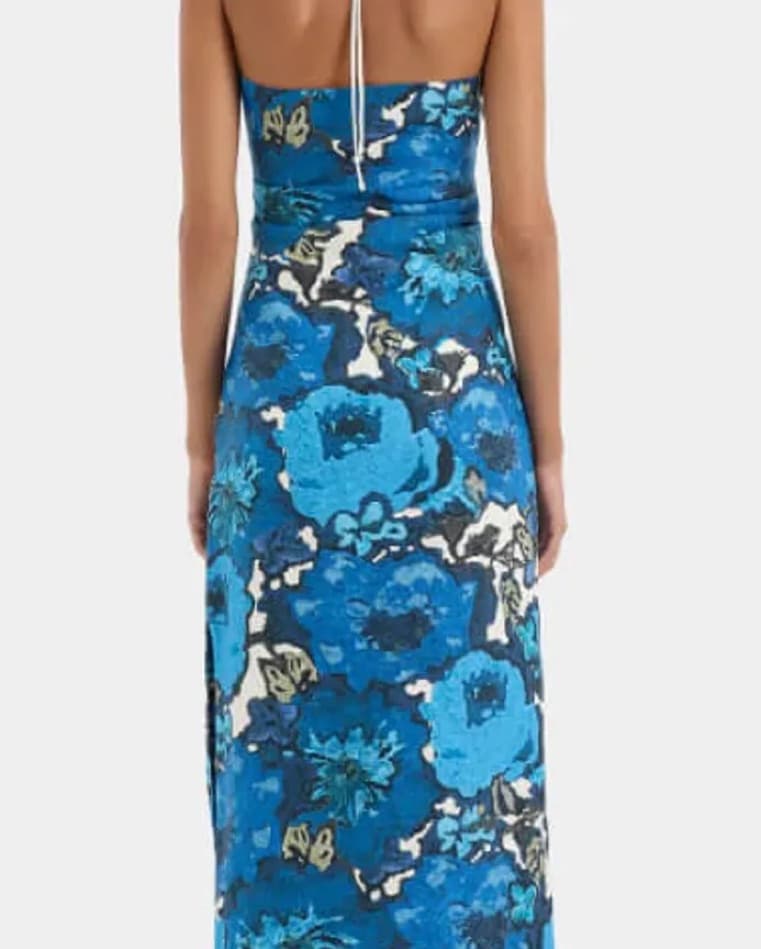SIR. Linen Midi Dress - Image 2
