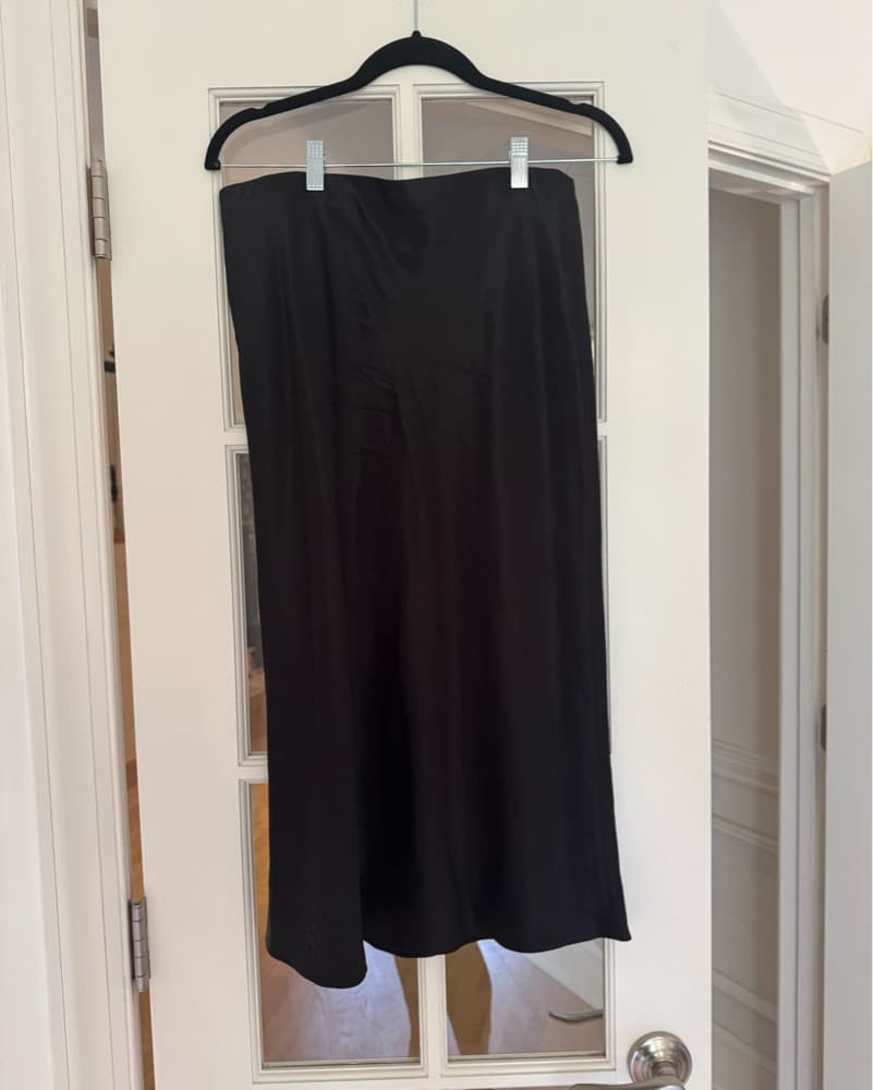 Vince Satin Slip Skirt Size M  - Image 3