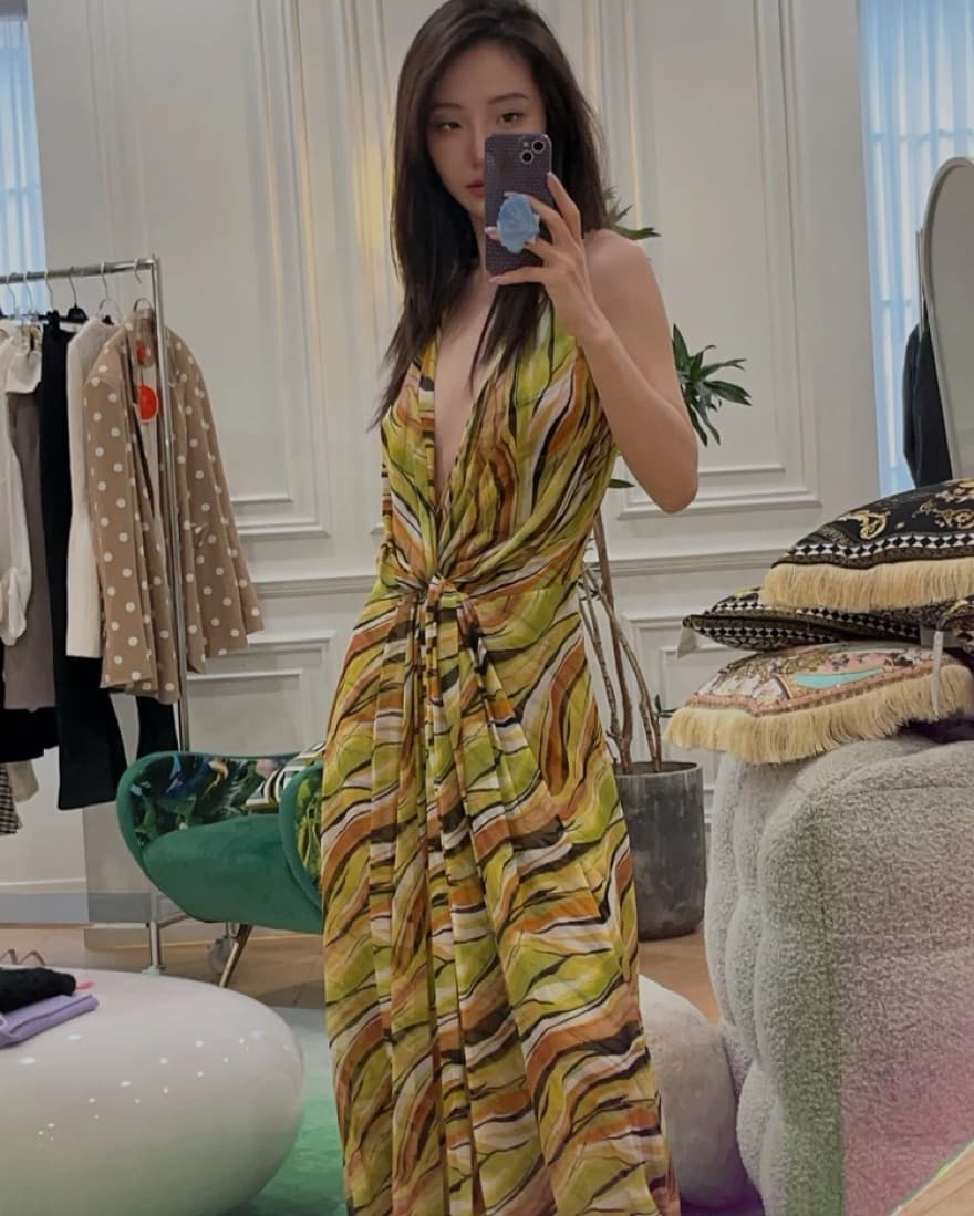Christopher Esber Folia Silk Dress - Image 4