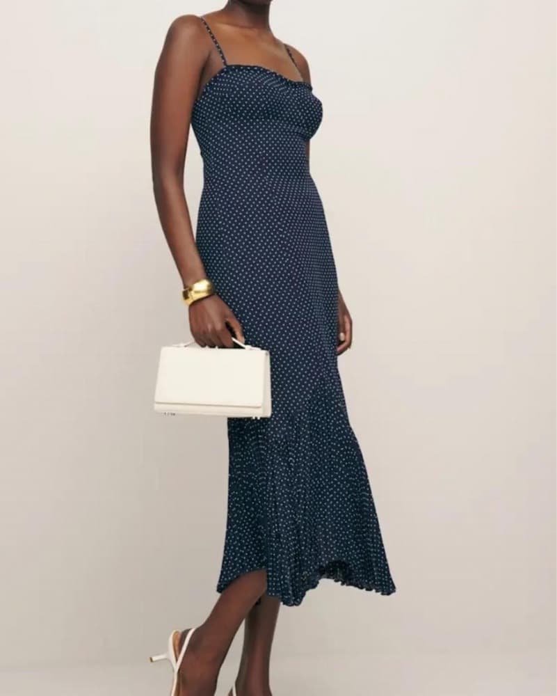 Reformation Polka Dot Midi - Image 1