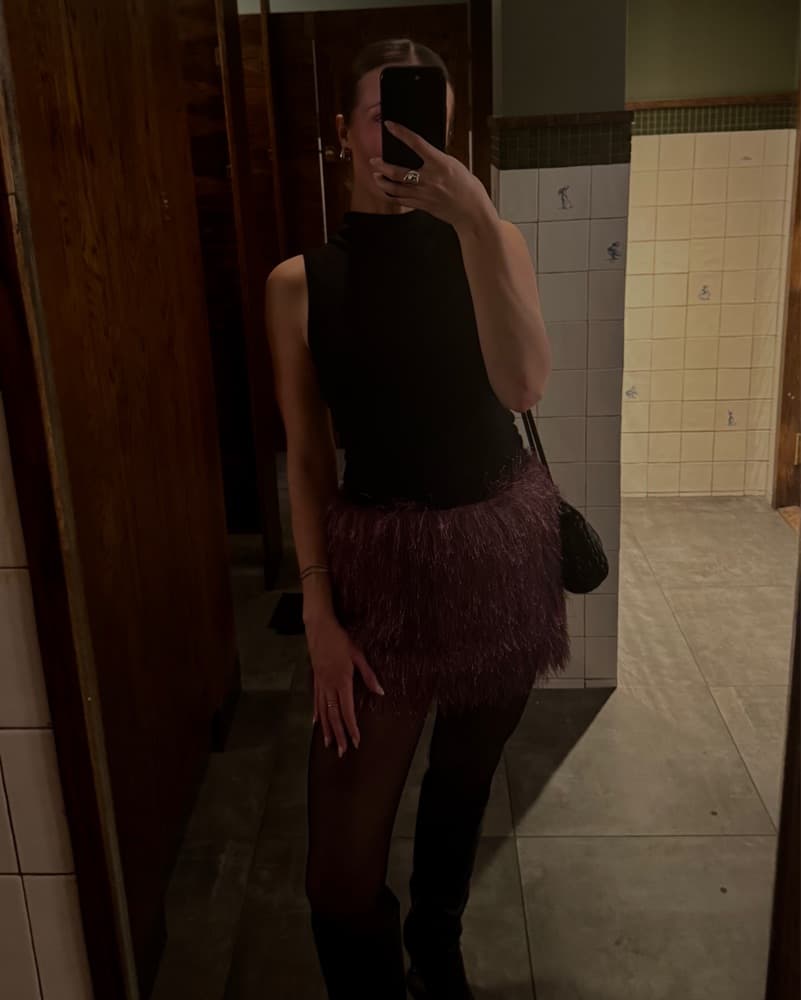Fringe Mini Skirt - Good For Holiday! - Image 3