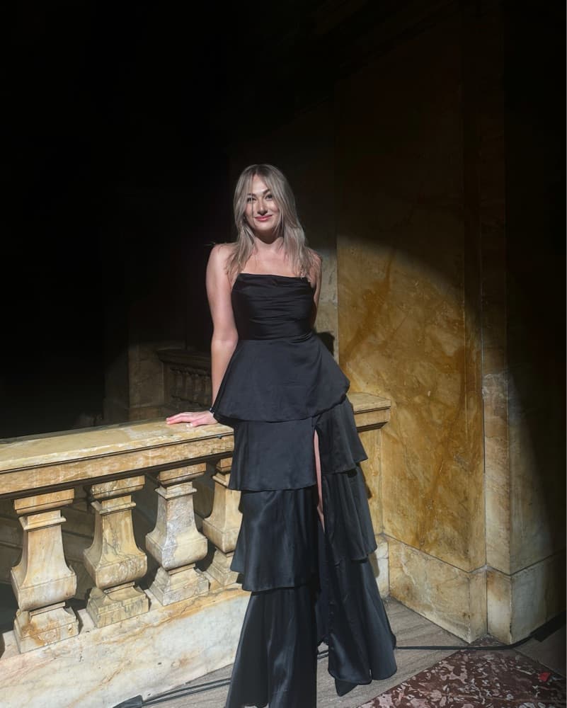 Long Black Dress - Image 1