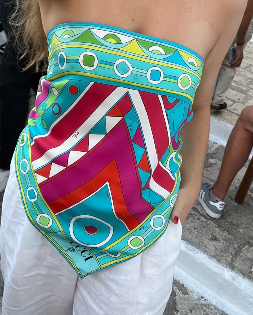 Pucci Bandana Top - Image 2