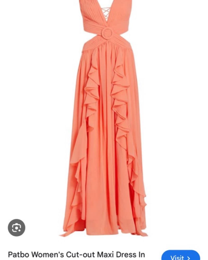 PatBo Yellow Maxi Dress  - Image 4