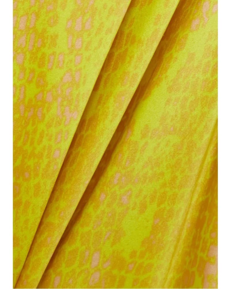 L'AGENCE Estee Twist Neckline Silk Dress - Image 6