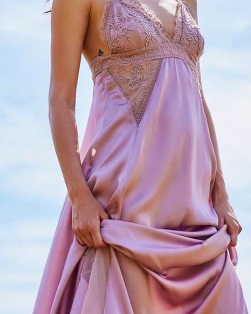 Free People Lilac Morning Maxi Dress - Image 2