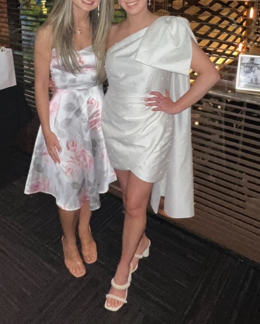 SACHIN & BABI PIPPA PEARL DRESS - Image 1