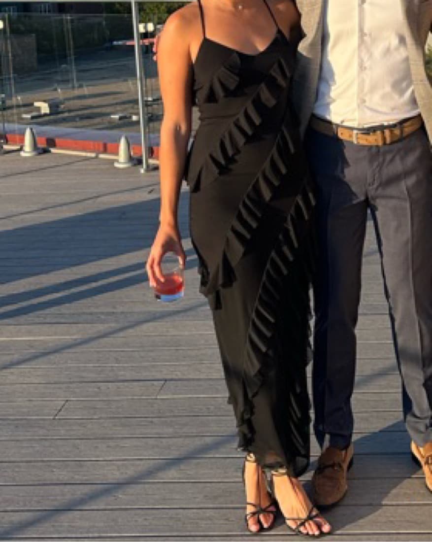 Black Cocktail Dress - Image 1