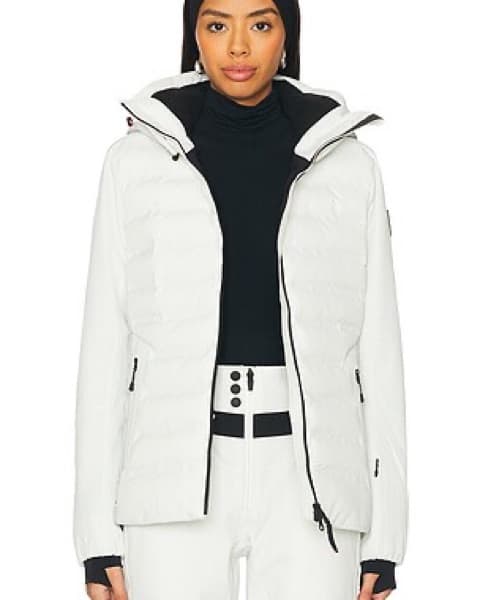 Bogner White Ski Jacket - Image 1